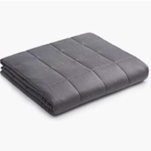 Dark Gray Twin Sized Weighted Blanket
